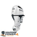 Honda 200hp White iST | Intelligent Shift and Throttle, Electric Start, 25" Shaft, Counter Rotation | BF200DXCDA