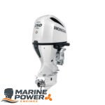 Honda 250hp White iST Outboard | Intelligent Shift and Throttle, Electric Start, 30" Shaft | BF250DUDA