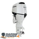 Honda 140hp White Outboard | Remote Mechanical, Electric Start, 25" Shaft | BF140AXRA