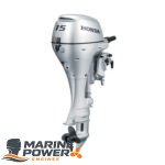 Honda 15hp Portable Outboard | Tiller, Manual Start, 15" Shaft | BF15D3SH