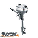 Honda 2.3hp Portable Outboard | Tiller, Manual Start, 15" Shaft | BF2.3DHSCH
