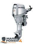 Honda 25hp Outboard | Tiller, Electric Start, 15" Shaft | BF25D3SHG