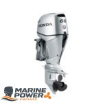 Honda 60hp Power Thrust Outboard | Remote Mechanical, Electric Start, 25" Shaft | BFP60A1XRT