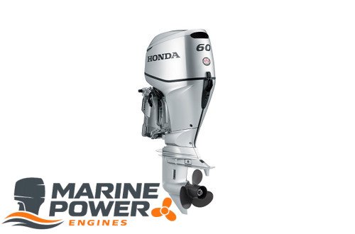Honda-60-Portable-Outboard-Engine-Powerthrust-Port__53156.1653673238.jpg Honda 60hp Power Thrust Outboard | Remote Mechanical, Electric Start, 25" Shaft | BFP60A1XRT - Image 1