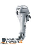 Honda 9.9hp Power Thrust Portable Outboard | Remote Mechanical, Electric and Manual Start, 25" Shaft | BFP10D3XRT