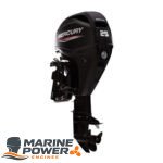 Mercury 25hp EFI Outboard | Remote Mechanical, Electric Start, 15" Shaft | 25EPT