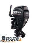 Mercury 25hp Jet Outboard | Tiller, Electric Start, 15" Shaft | 25ELHGA