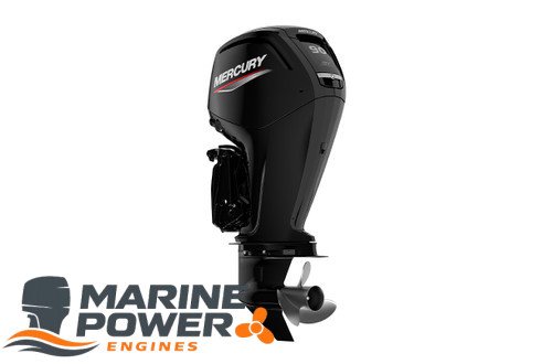 Mercury-90-CT-Outboard-Engine-Port__88543.1677285807.jpg Mercury 90hp Command Thrust Outboard | Remote Mechanical, Electric Start, 25" Shaft | 90EXLPT - Image 1