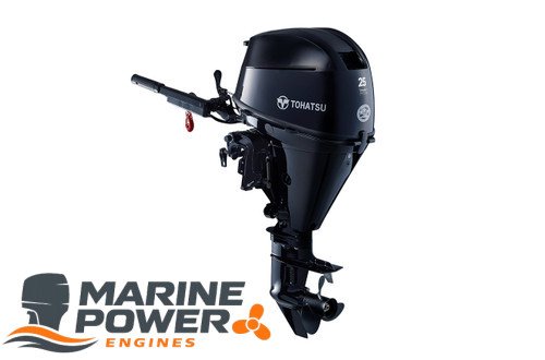 Tohatsu-25hp-Outboard-MFS25D-Tiller__68231.1712184400.jpg Tohatsu 25hp Outboard | MFS25DEFS - Image 1