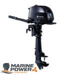 Tohatsu 4hp Outboard | Tiller, Manual Start, 20" Long | MFS4DDL