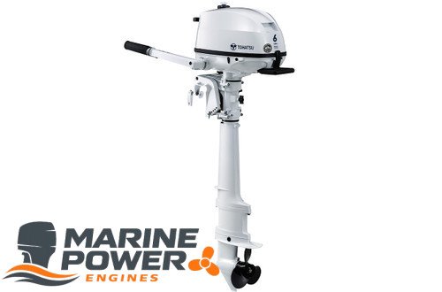 Tohatsu-6hp-Outboard-MFS6DWDSPRO__53028.1711751262.1280.1280__20765.1747939038.jpg Tohatsu 6hp Sail Pro Outboard | Tiller, Manual Start, 25" X-Long | MFS6DWDSPROUL | Clearance | 13BD - Image 1