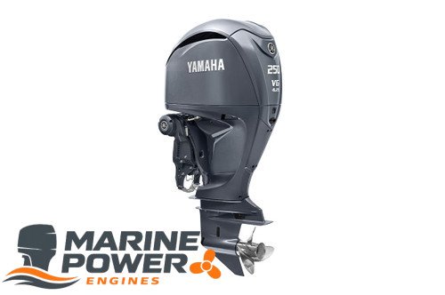 Yamaha-250hp-V6-outboard-engine-motor__67467.1655402363.1280.1280__89151.1747870342.jpg Yamaha 250hp DEC Outboard | Digital Electronic Controls, 30" Shaft | F250USB | Scratch & Dent | 5005 - Image 1