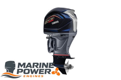 Yamaha-250hp-v-max-sho-outboard-engine-motor__43848.1681496772.jpg Yamaha 250hp V Max Sho Outboard | Remote Mechanical, 25" Shaft | VF250XB - Image 1