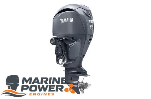 Yamaha-350hp-Outboard-Profile-View__69108.1709838629.jpg Yamaha 350hp DEC Outboard | Digital Electronic Controls, 35" Shaft, Counter Rotation |LF350ESA - Image 1