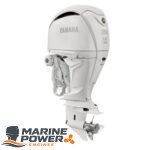 Yamaha 350hp White DEC Outboard | Digital Electronic Controls, 25" Shaft | F350XSA2