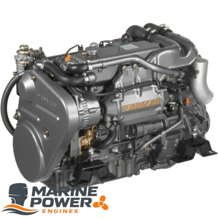 Inboard Engines Example Yanmar 4JH4-HTE 110HP Diesel Marine Inboard Engine – Marine Power Engines