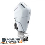 Mercury 400hp White Verado V10 | Digital Throttle and Shift, Electric Start, 25" Shaft, Counter Rotation | 400CXL