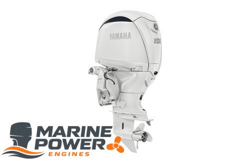 yamaha-f150-outboard-white-3-4__60661.1689366605.1280.1280__90041.1747090221.jpg Yamaha 150hp White DEC Outboard | Digital Electronic Controls, 25" Shaft, Counter Rotation | LF150XSA2 | Scratch & Dent | 1211 - Image 1